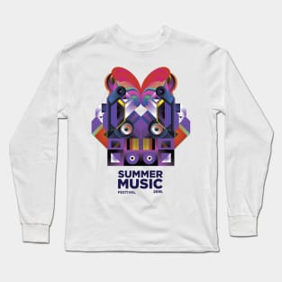 Summer Music Festival Long Sleeve T-Shirt